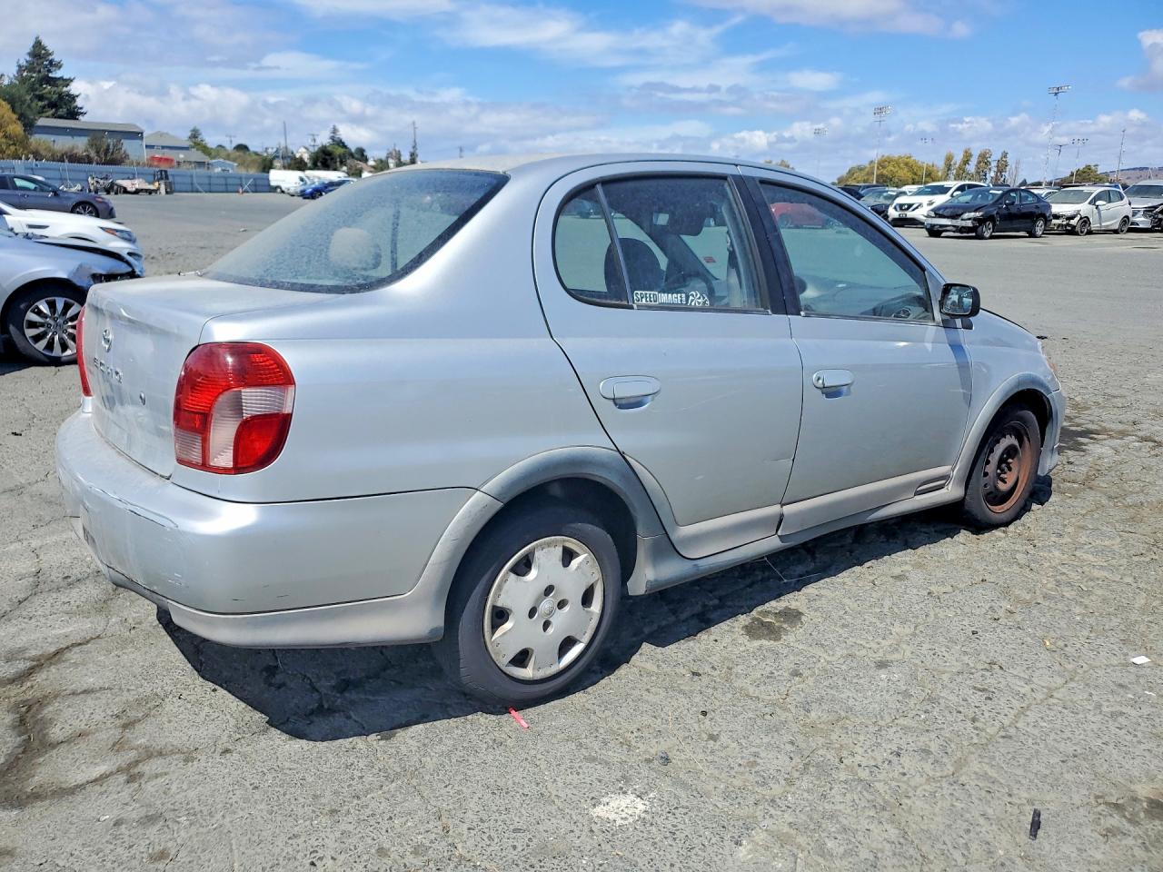 2002 Toyota Echo Base Silver vin: JTDBT123825029166