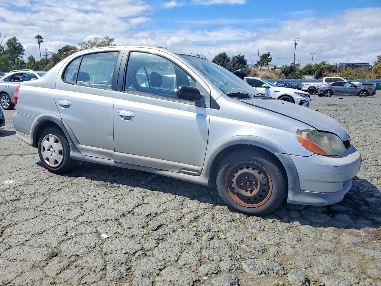 2002 Toyota Echo Base Silver vin: JTDBT123825029166