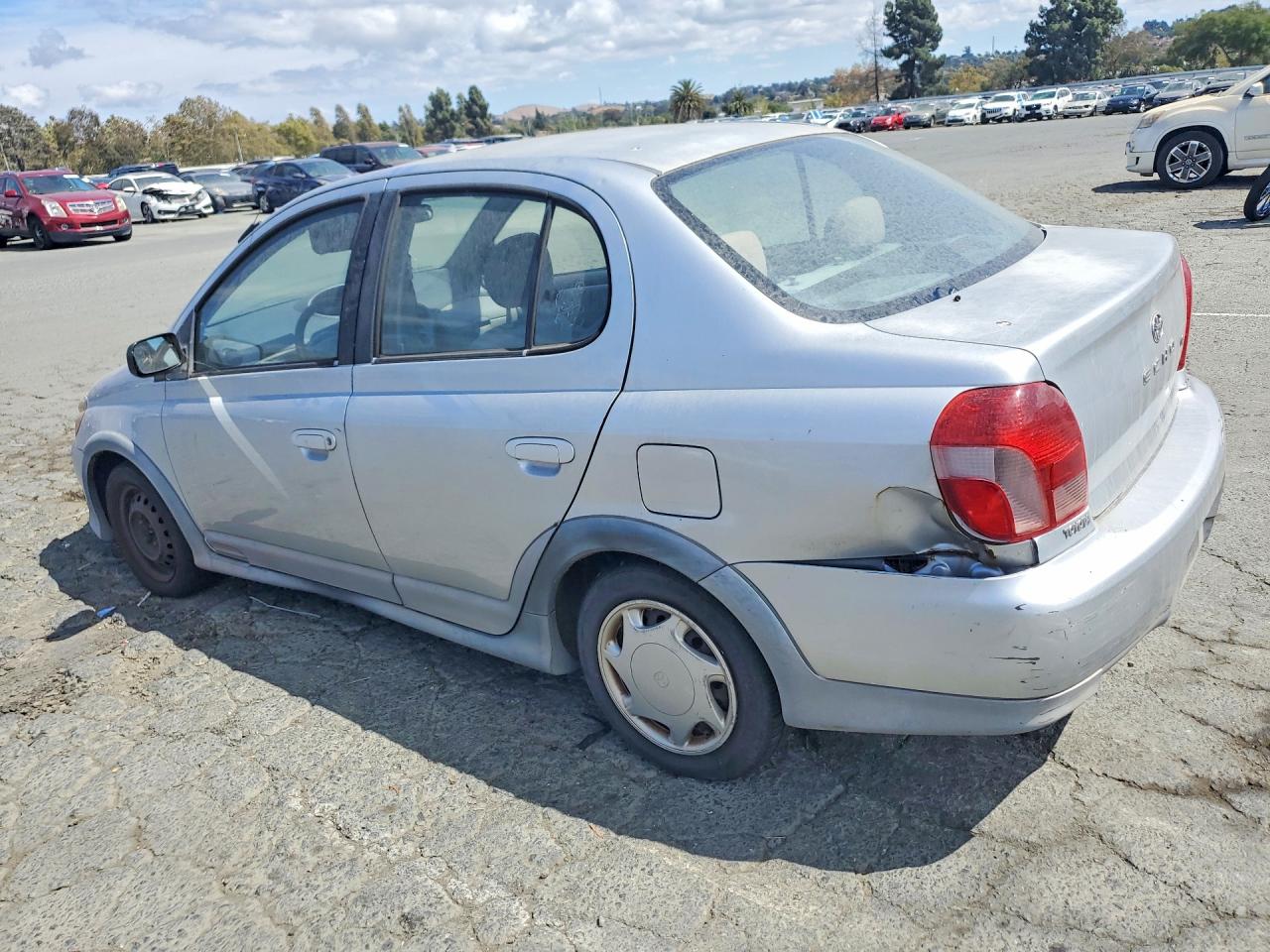 2002 Toyota Echo Base Silver vin: JTDBT123825029166