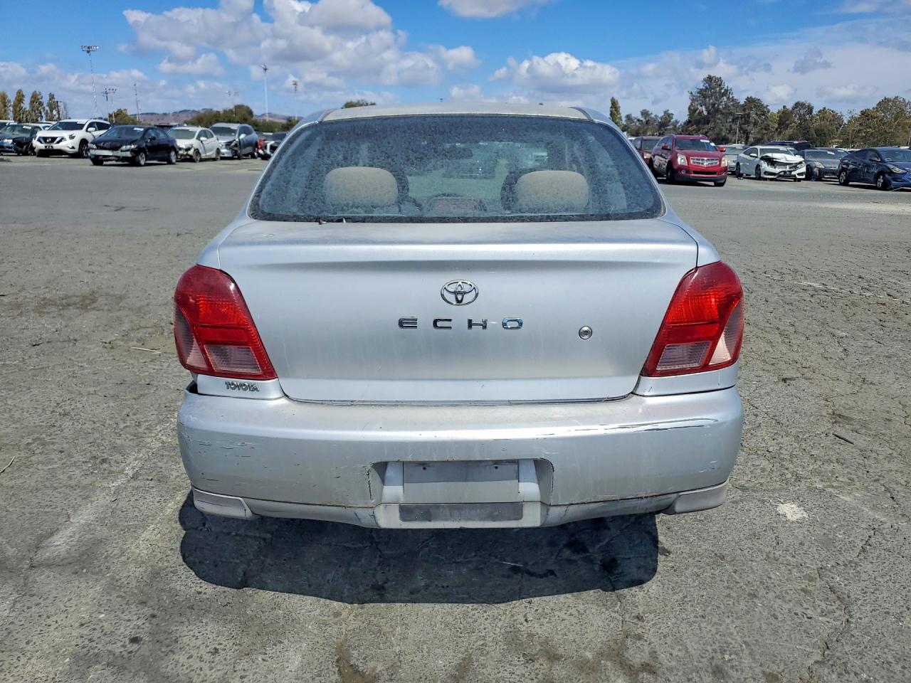 2002 Toyota Echo Base Silver vin: JTDBT123825029166