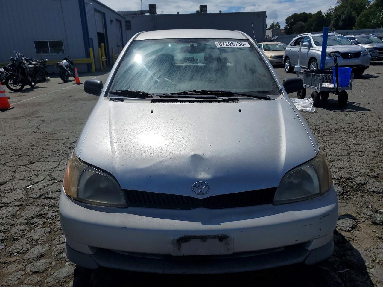 2002 Toyota Echo Base Silver vin: JTDBT123825029166