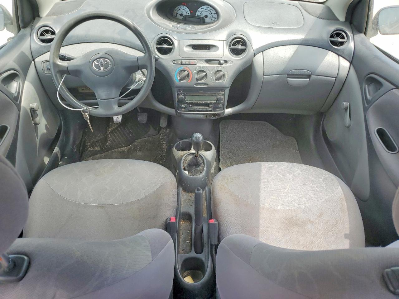 2003 Toyota Echo Base Silver vin: JTDBT123830309572