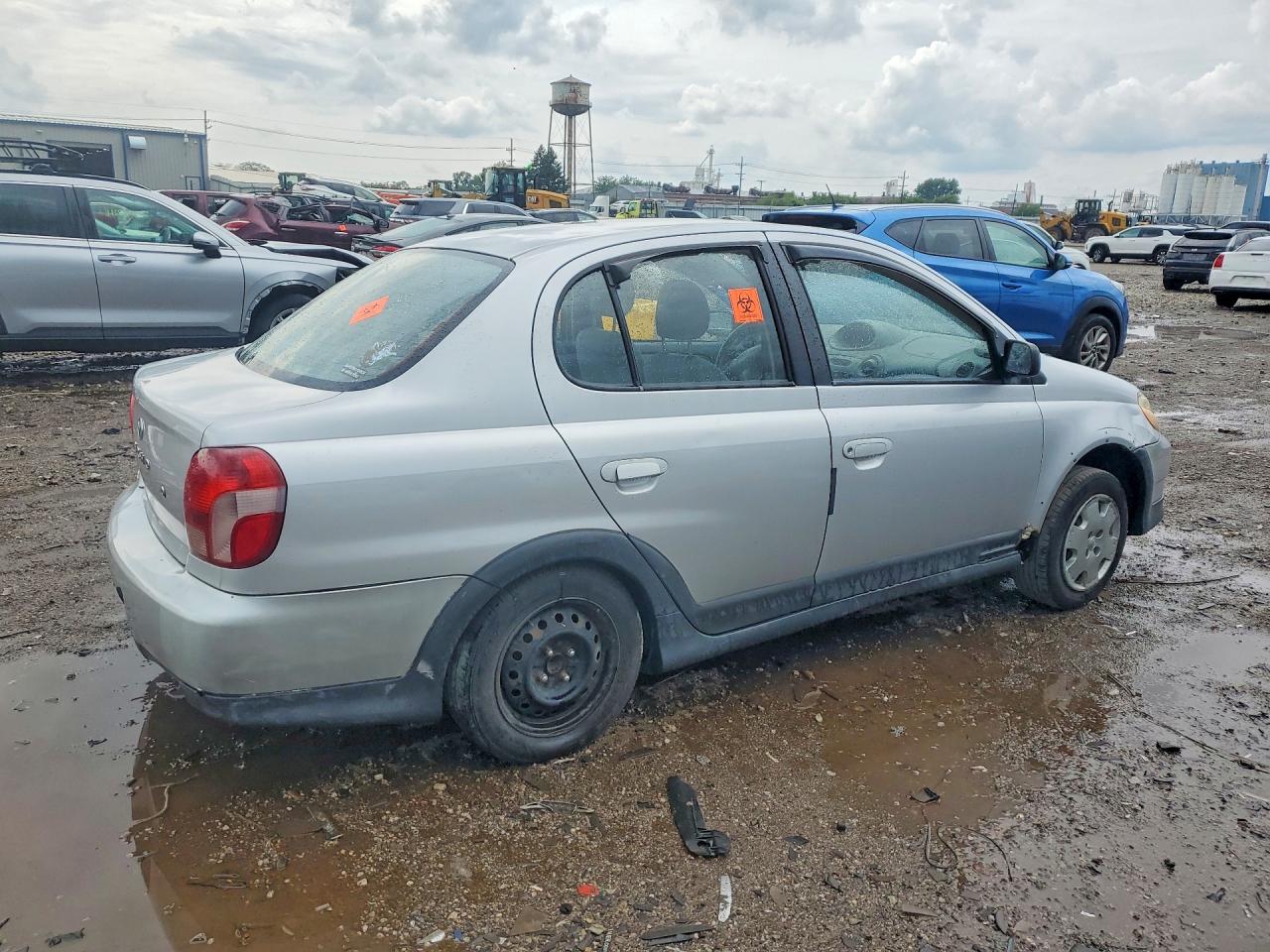 2000 Toyota Echo Base Серебряный vin: JTDBT1238Y0091799