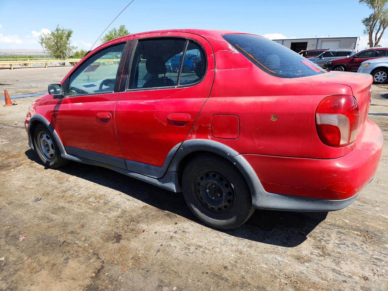 2001 Toyota Echo Base Red vin: JTDBT123910153605