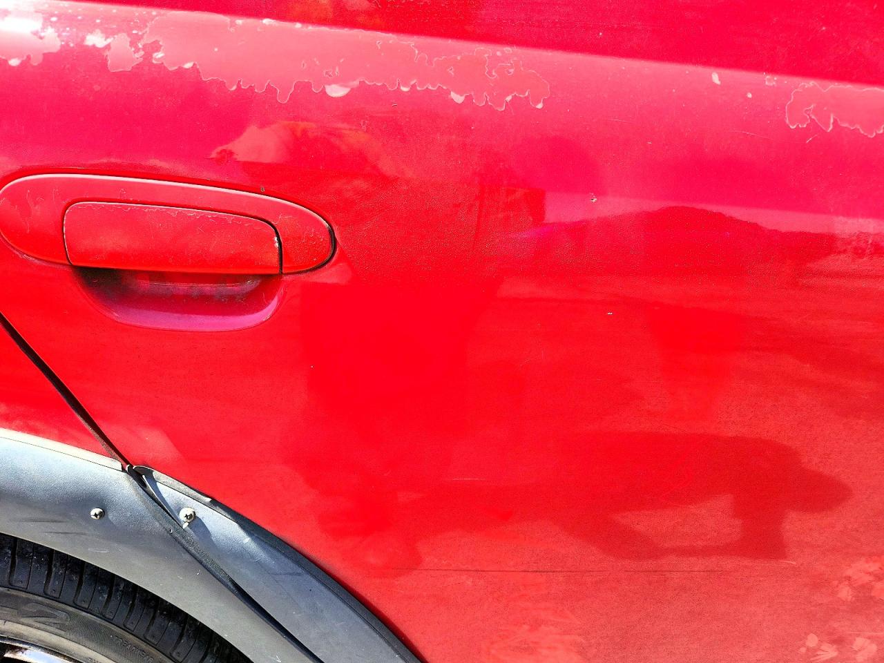 2001 Toyota Echo Base Red vin: JTDBT123910153605