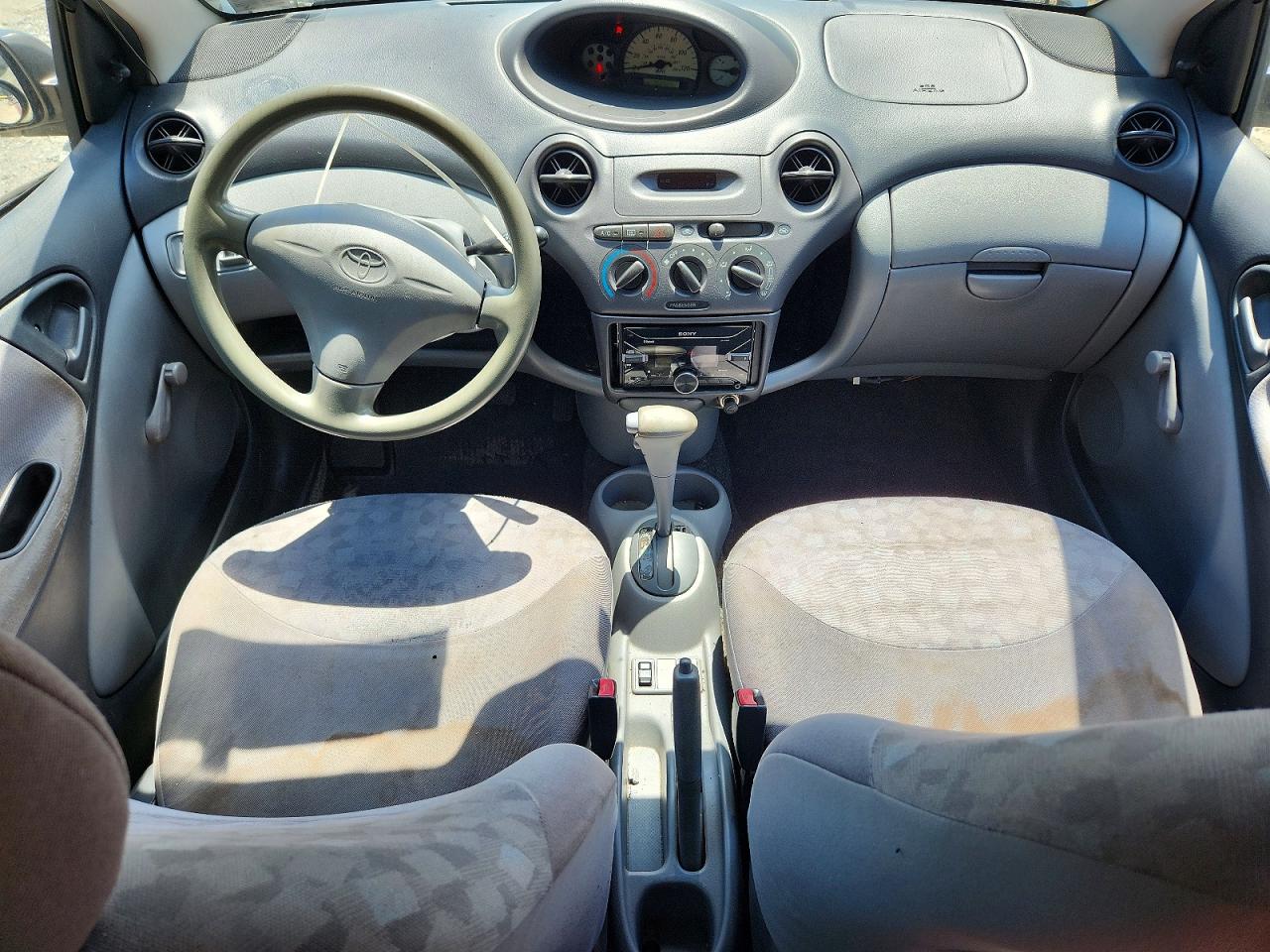 2001 Toyota Echo Base Silver vin: JTDBT123910154012