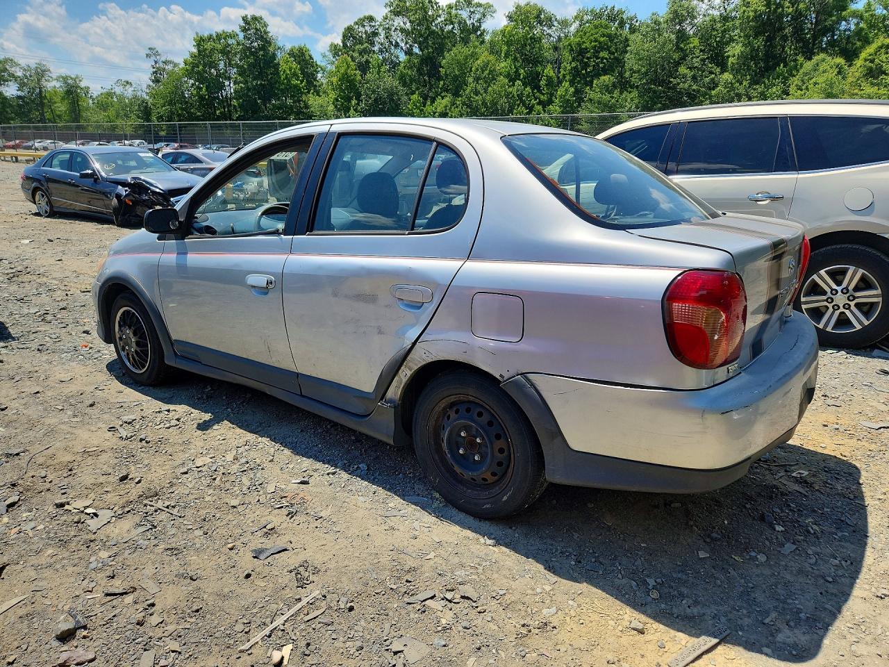 2001 Toyota Echo Base Silver vin: JTDBT123910154012