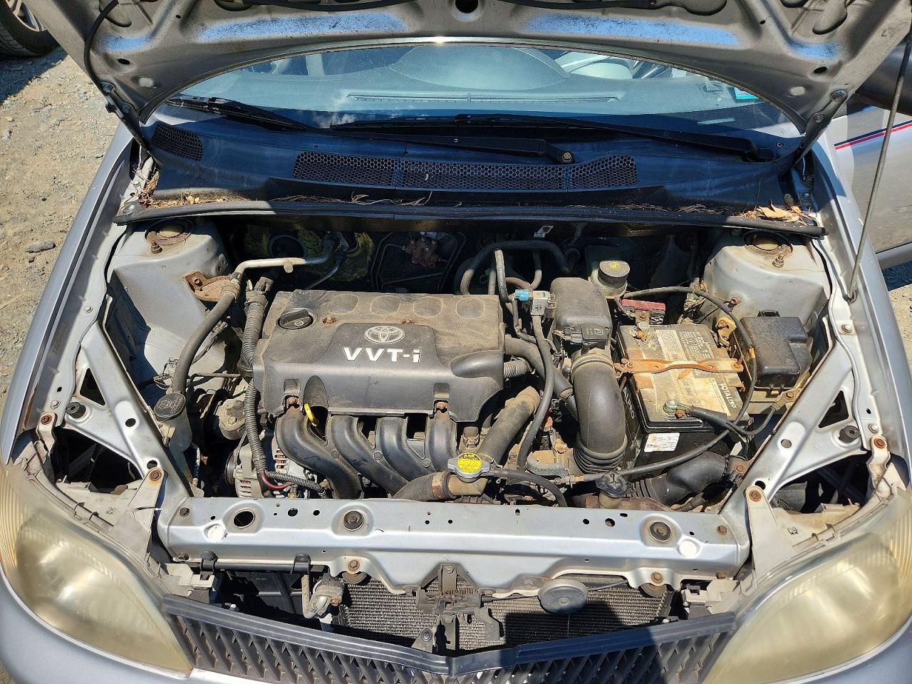 2001 Toyota Echo Base Silver vin: JTDBT123910154012