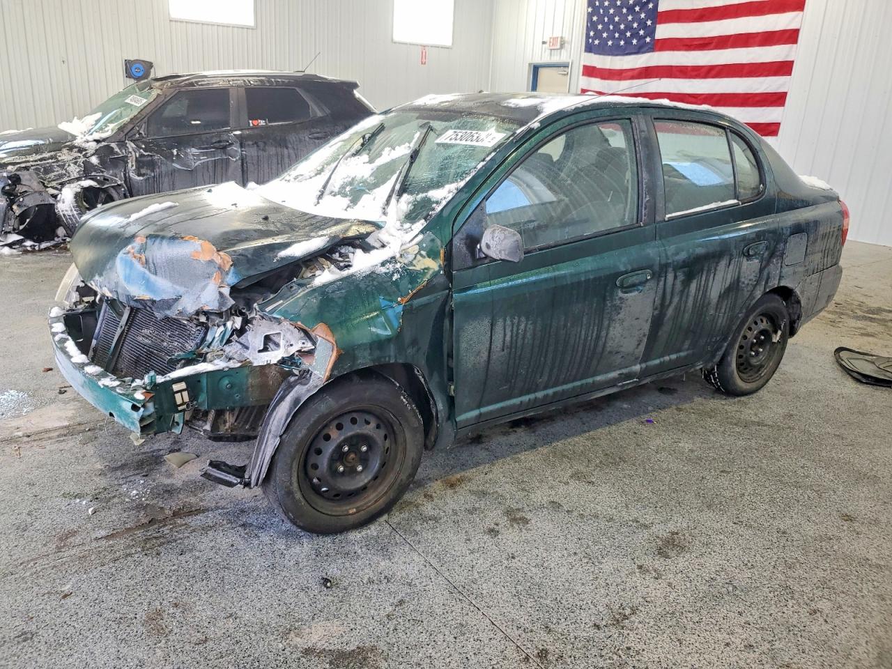 2002 Toyota Echo Green vin: JTDBT123925026177