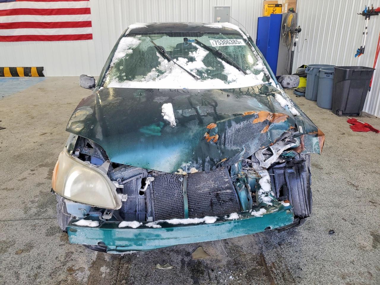 2002 Toyota Echo Green vin: JTDBT123925026177