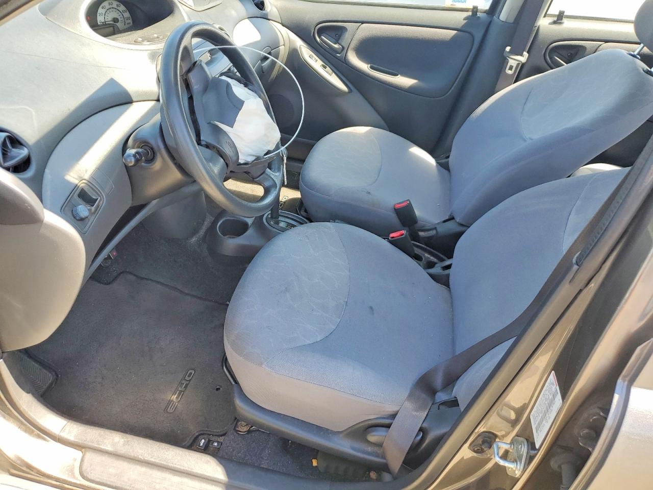 2003 Toyota Echo Base Gray vin: JTDBT123930285038