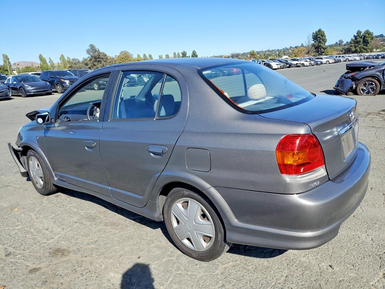 2003 Toyota Echo Base Gray vin: JTDBT123930285038