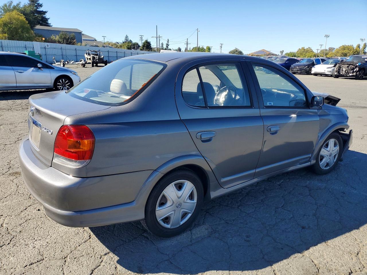 2003 Toyota Echo Base Gray vin: JTDBT123930285038