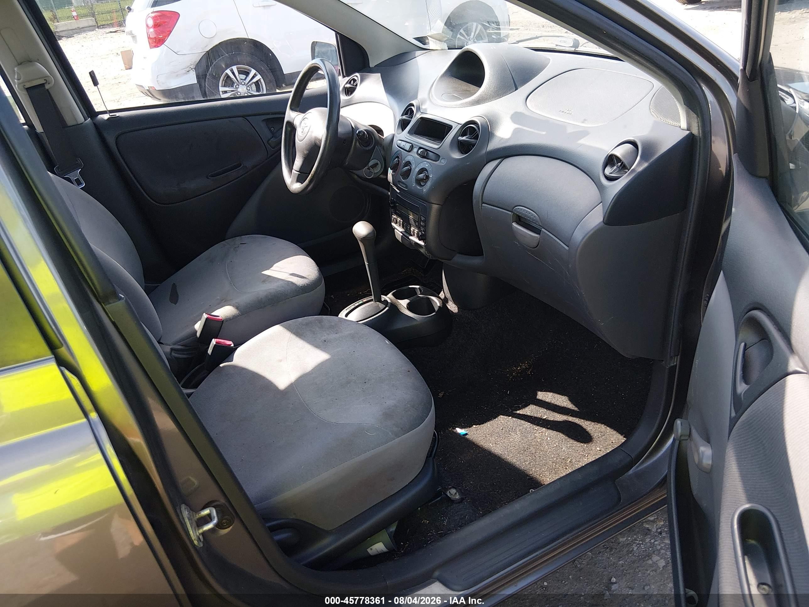 2003 Toyota Echo Gray vin: JTDBT123930300430