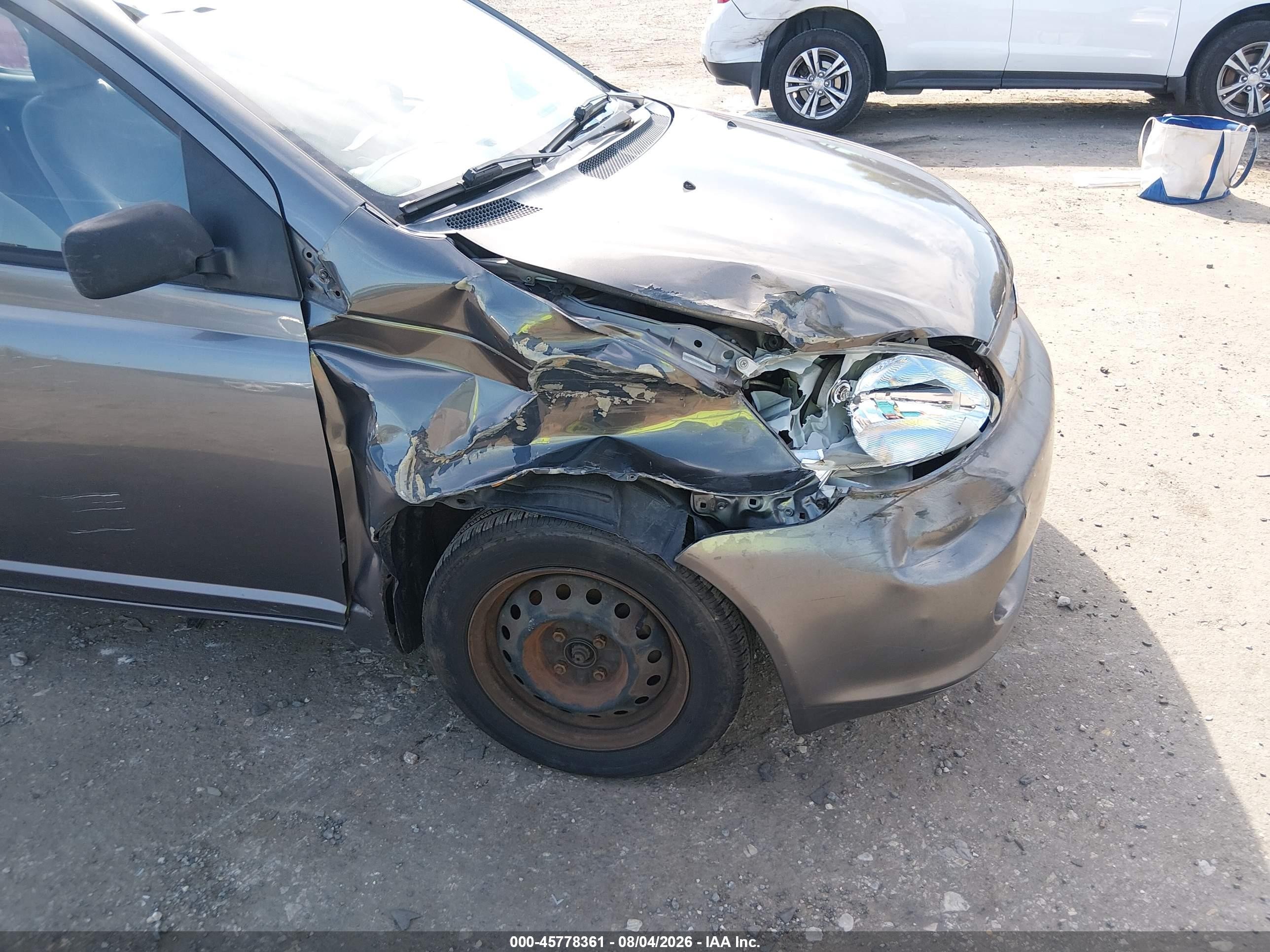 2003 Toyota Echo Gray vin: JTDBT123930300430