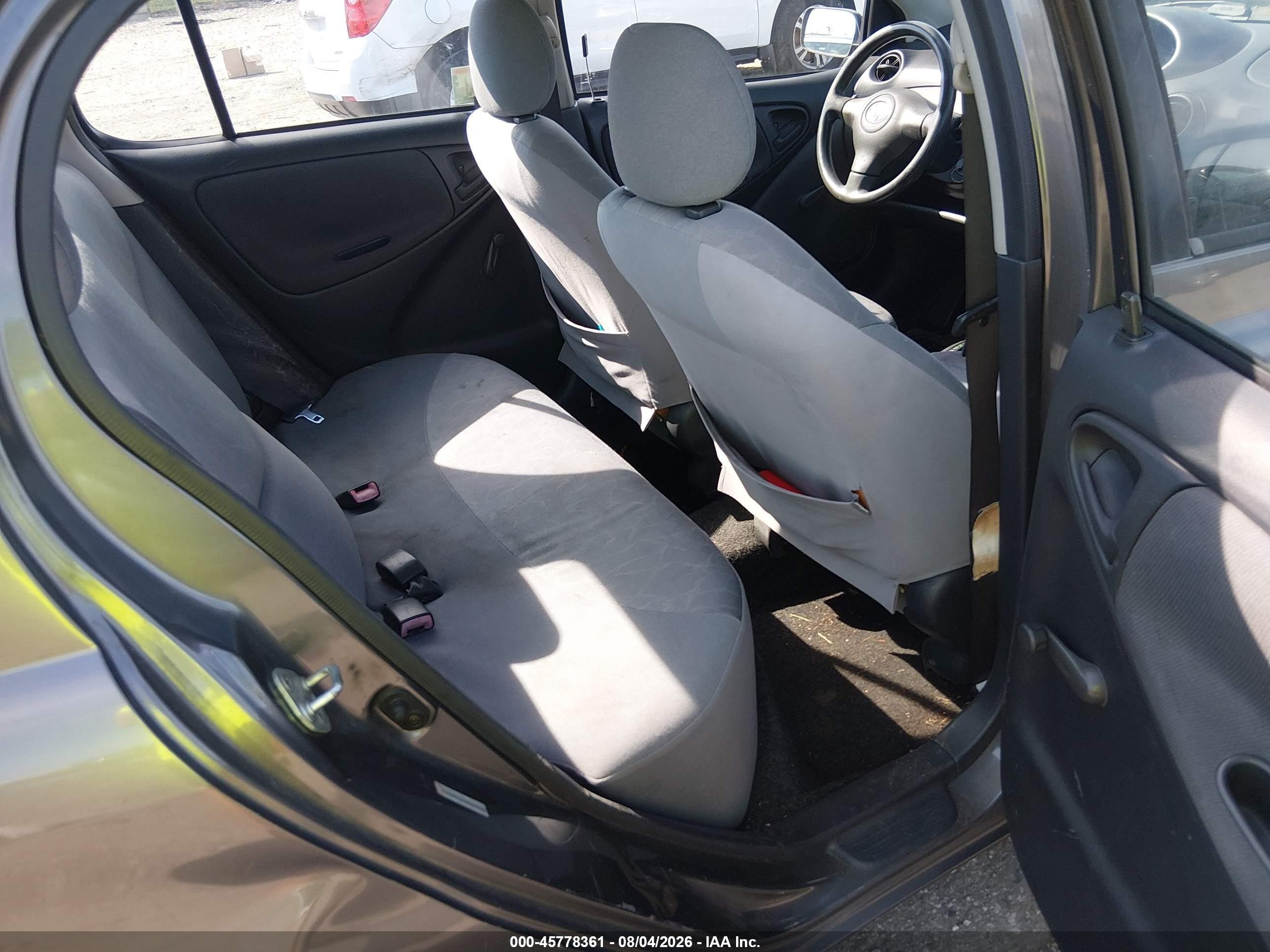2003 Toyota Echo Gray vin: JTDBT123930300430
