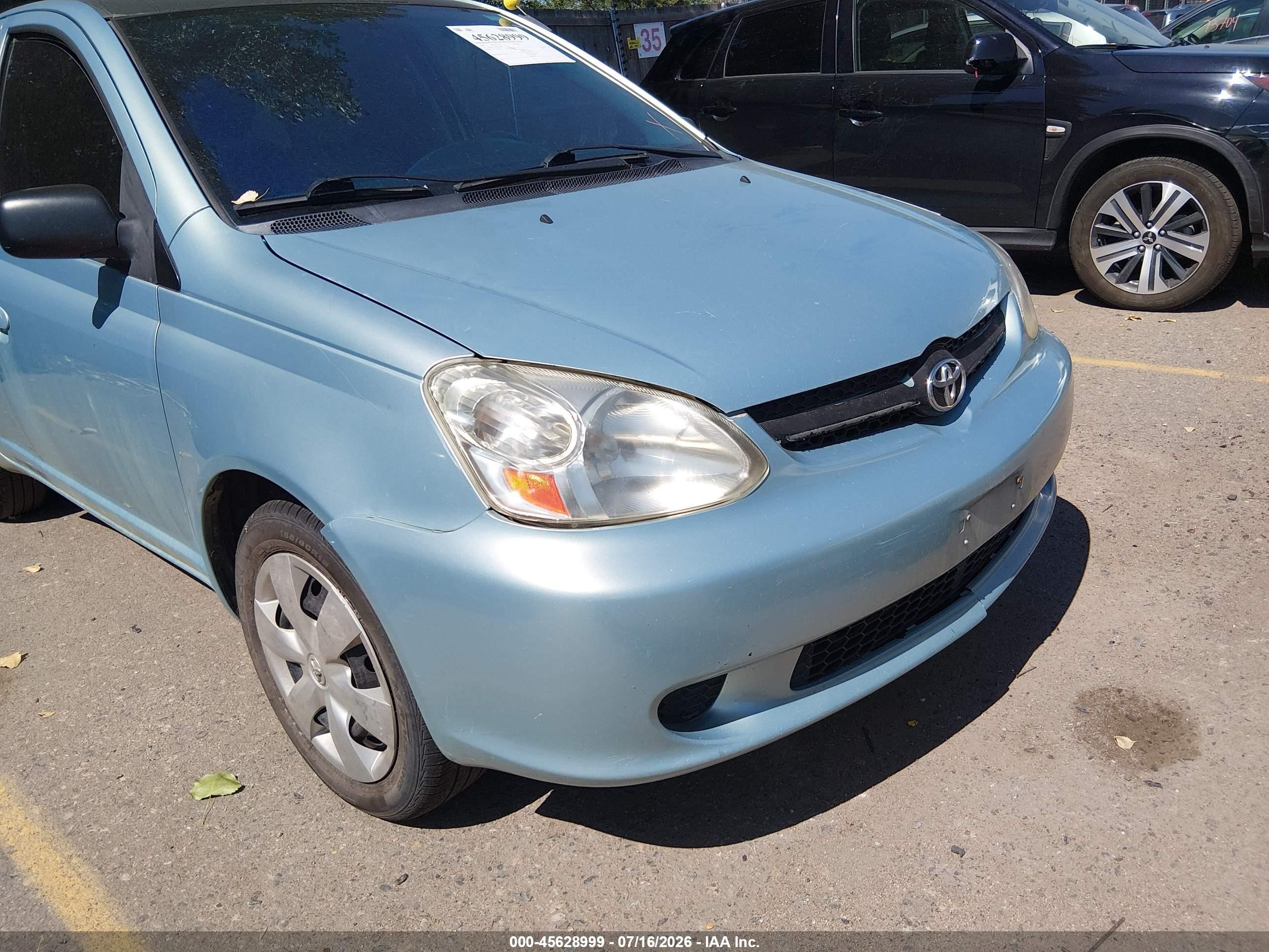 2004 Toyota Echo   Blue vin: JTDBT123940320906