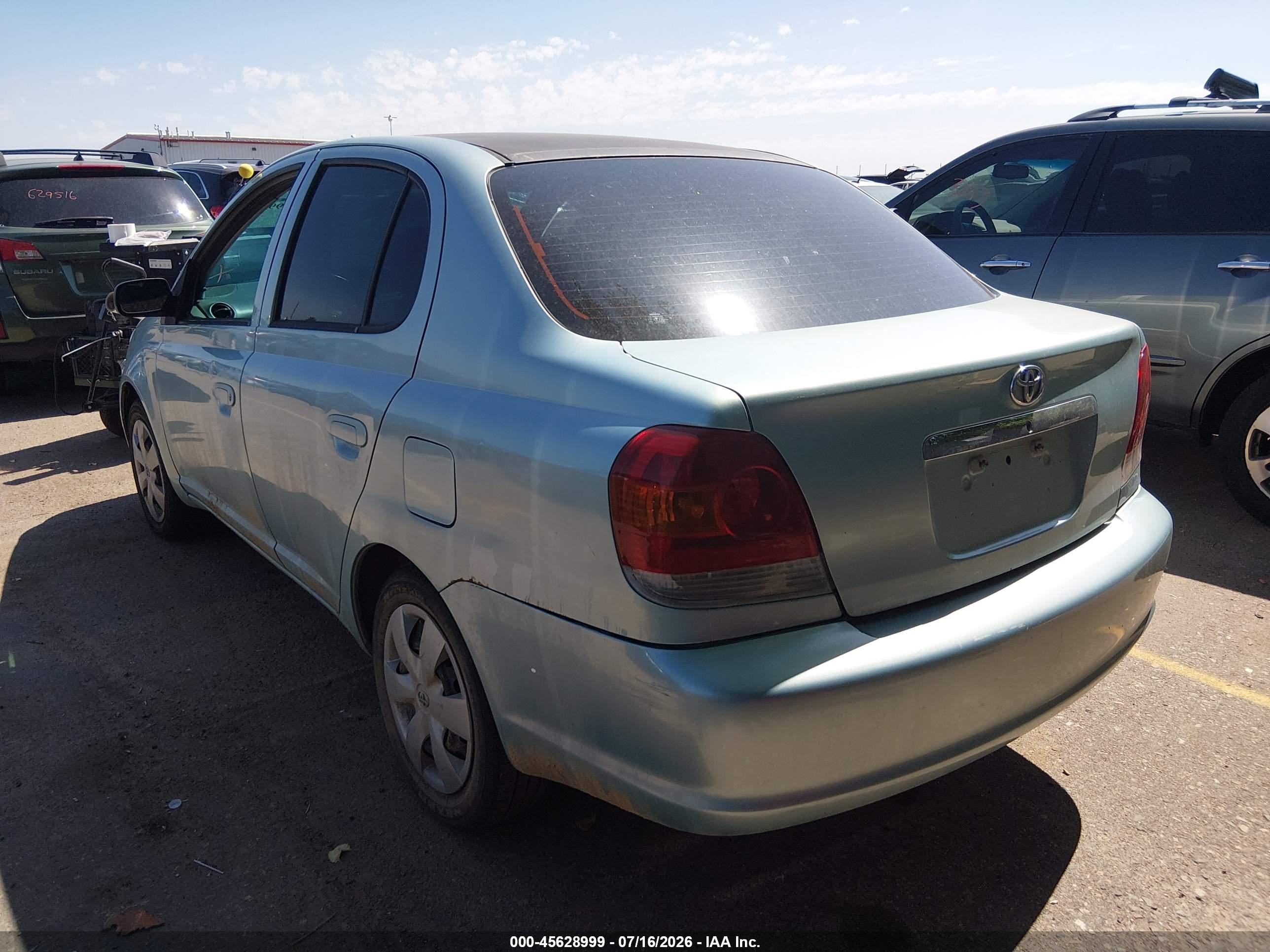 2004 Toyota Echo   Blue vin: JTDBT123940320906