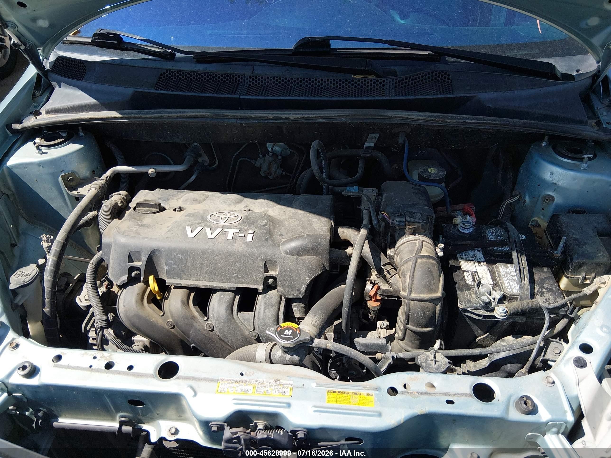 2004 Toyota Echo   Blue vin: JTDBT123940320906