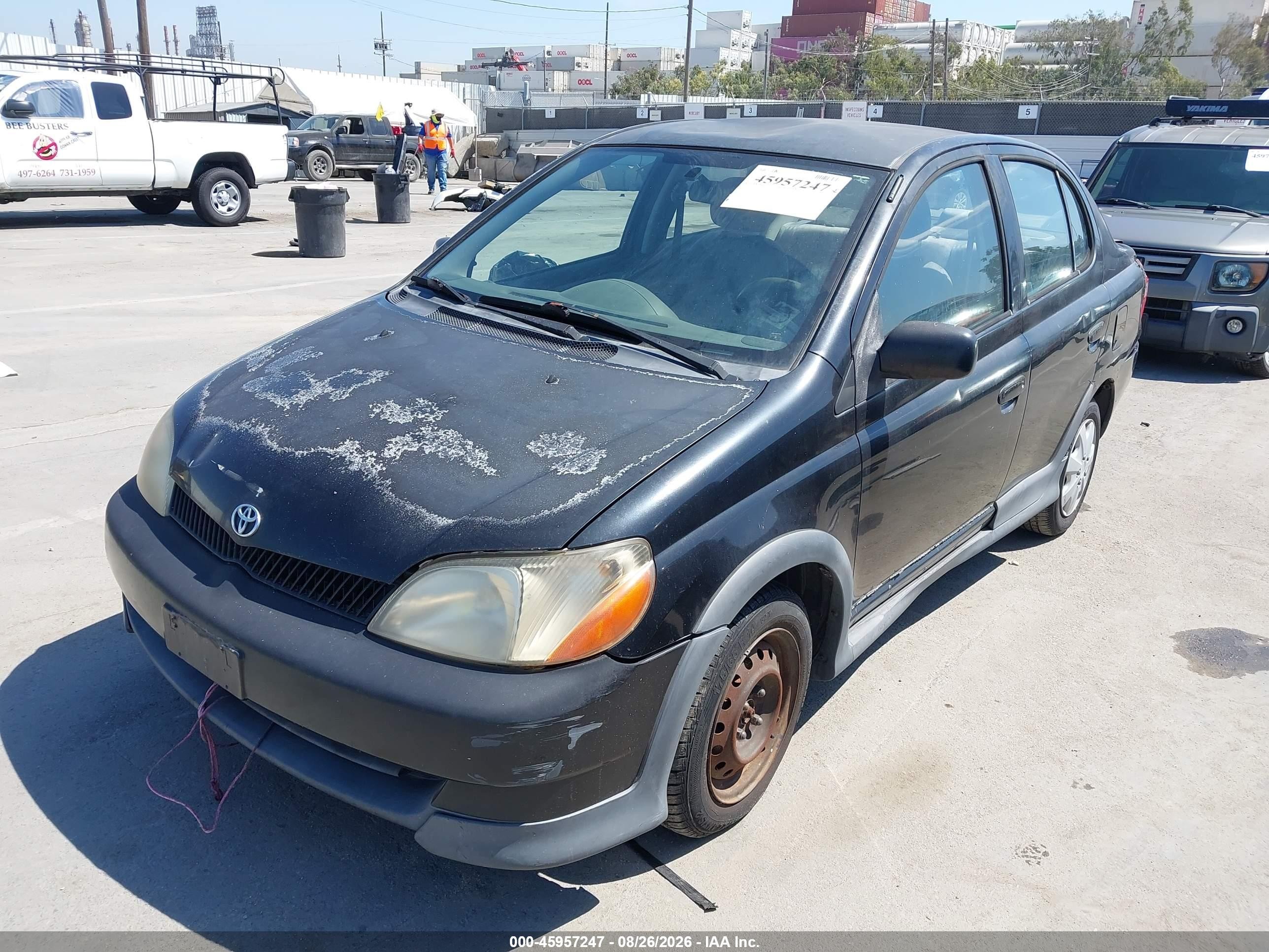 2000 Toyota Echo   Black vin: JTDBT1239Y0004203