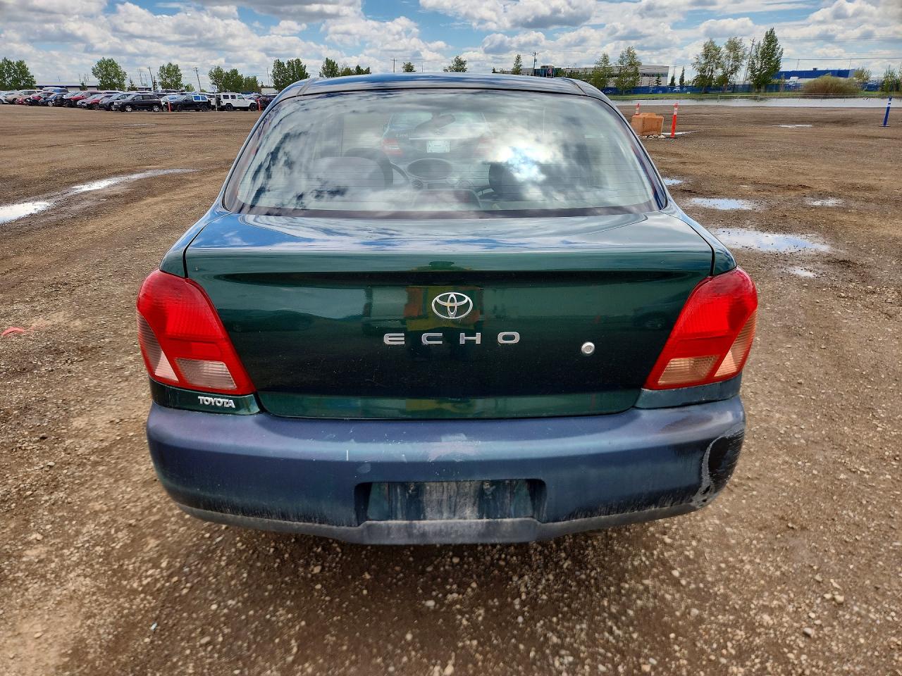 2000 Toyota Echo Base Green vin: JTDBT1239Y0067849
