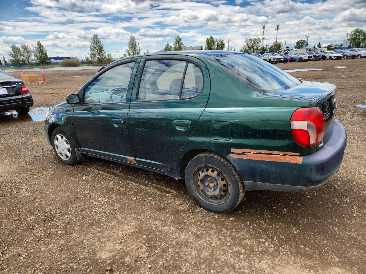 2000 Toyota Echo Base Green vin: JTDBT1239Y0067849