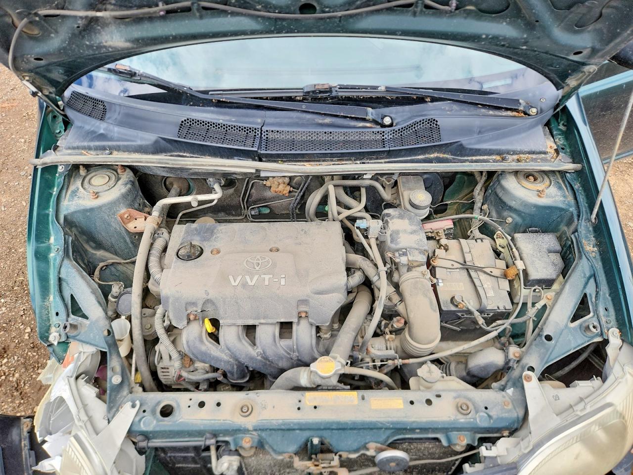 2000 Toyota Echo Base Green vin: JTDBT1239Y0067849