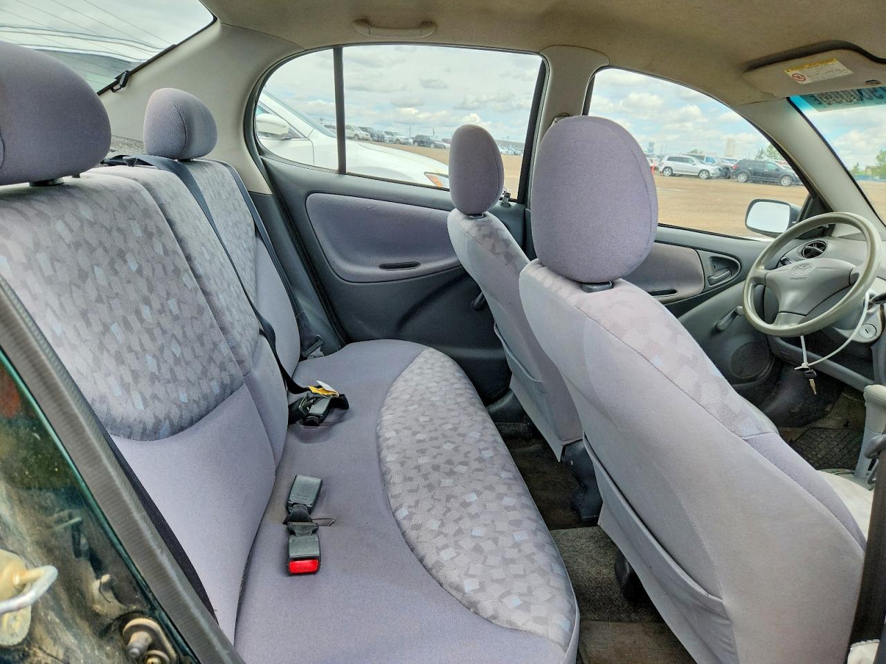 2000 Toyota Echo Base Green vin: JTDBT1239Y0067849