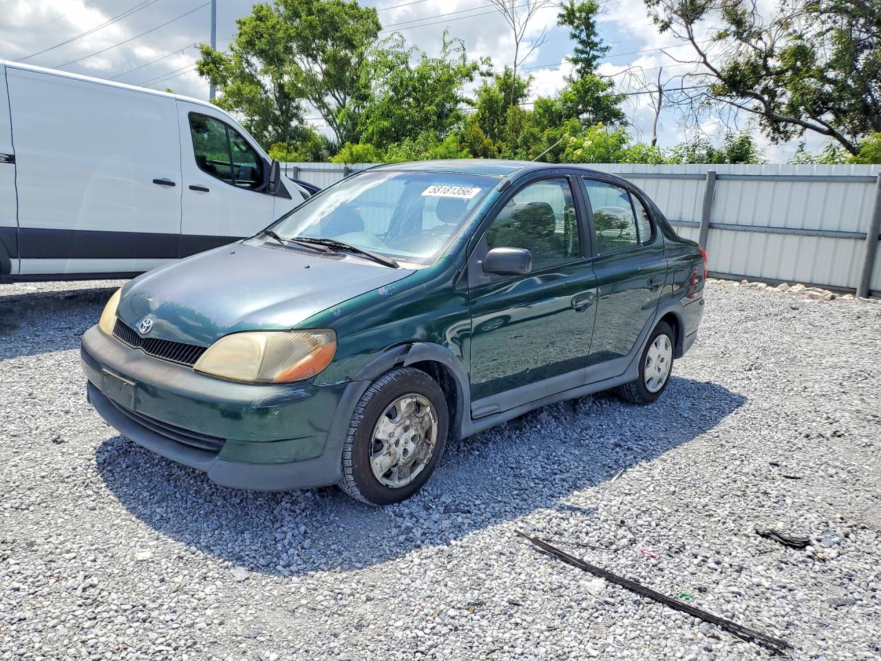 2001 Toyota Echo Base Green vin: JTDBT123X10158392
