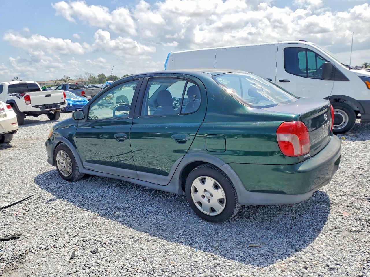 2001 Toyota Echo Base Green vin: JTDBT123X10158392