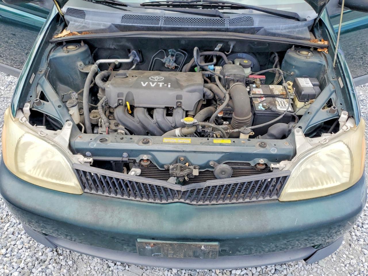 2001 Toyota Echo Base Green vin: JTDBT123X10158392