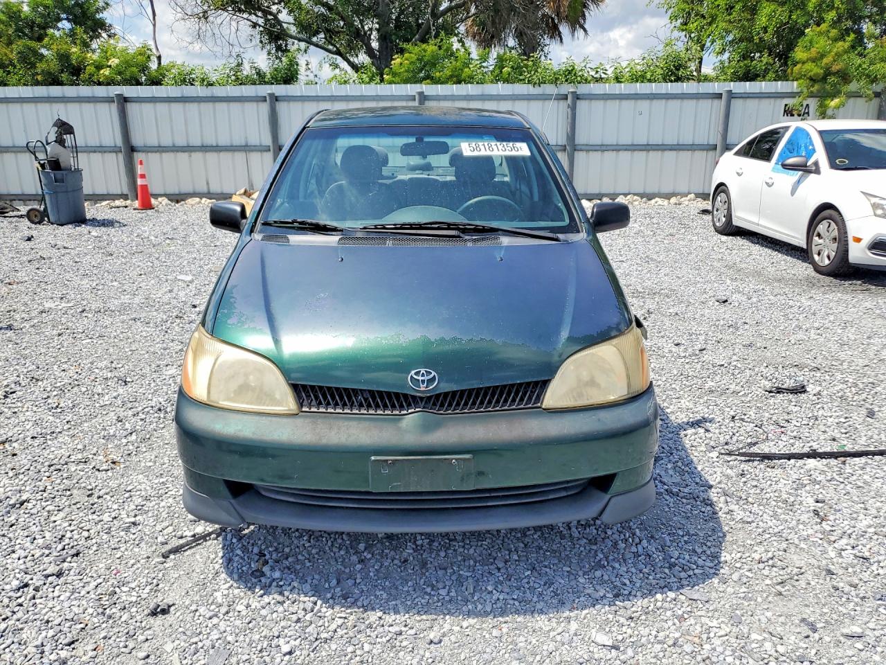 2001 Toyota Echo Base Green vin: JTDBT123X10158392