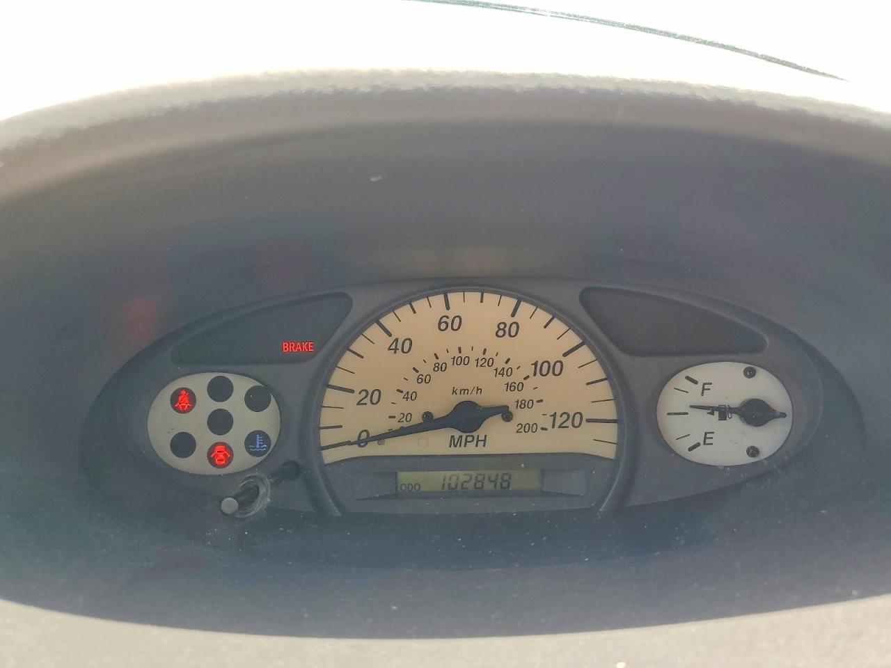 2001 Toyota Echo Base Green vin: JTDBT123X10158392