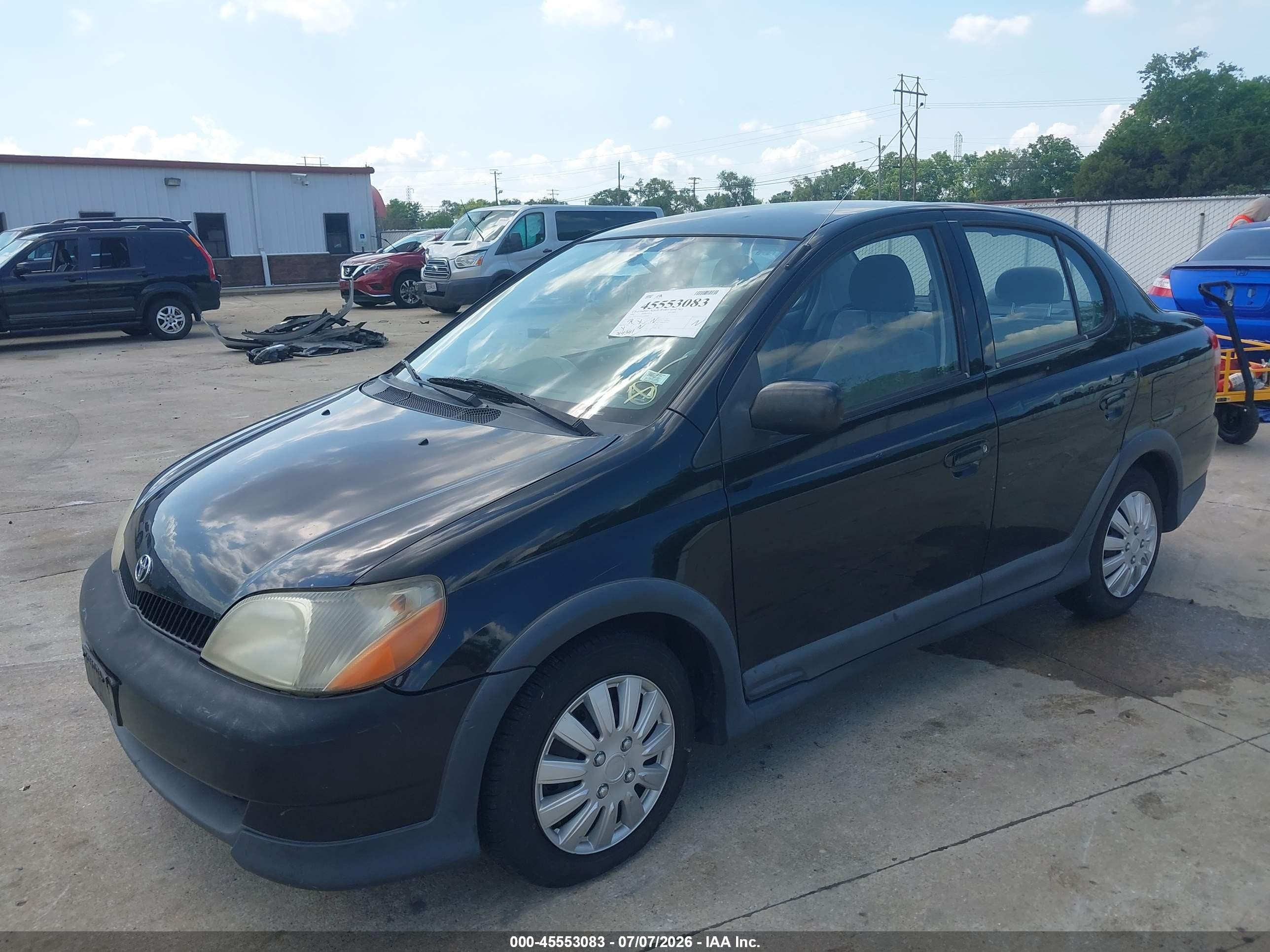 2001 Toyota Echo   Black vin: JTDBT123X10162684