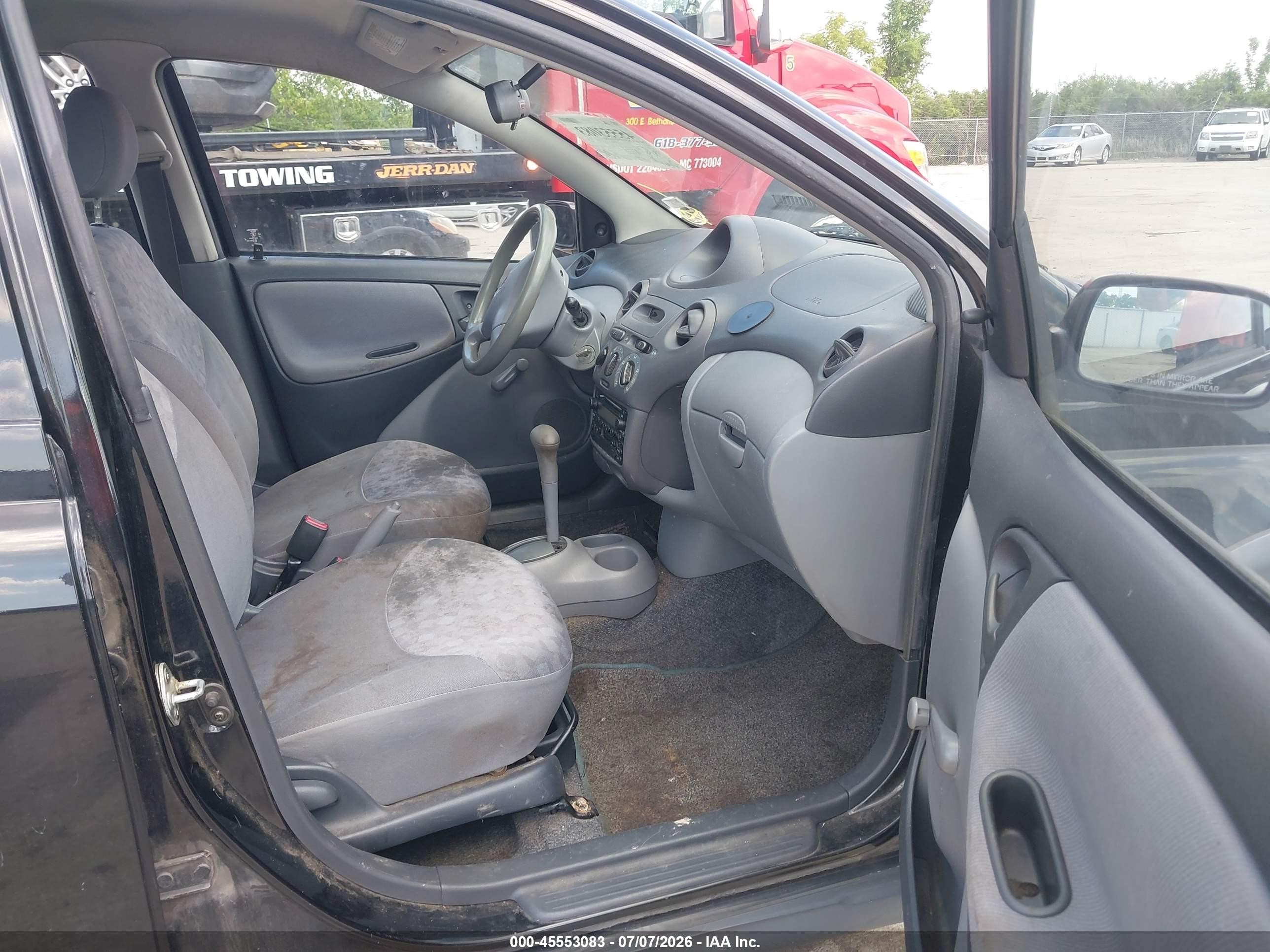 2001 Toyota Echo   Black vin: JTDBT123X10162684