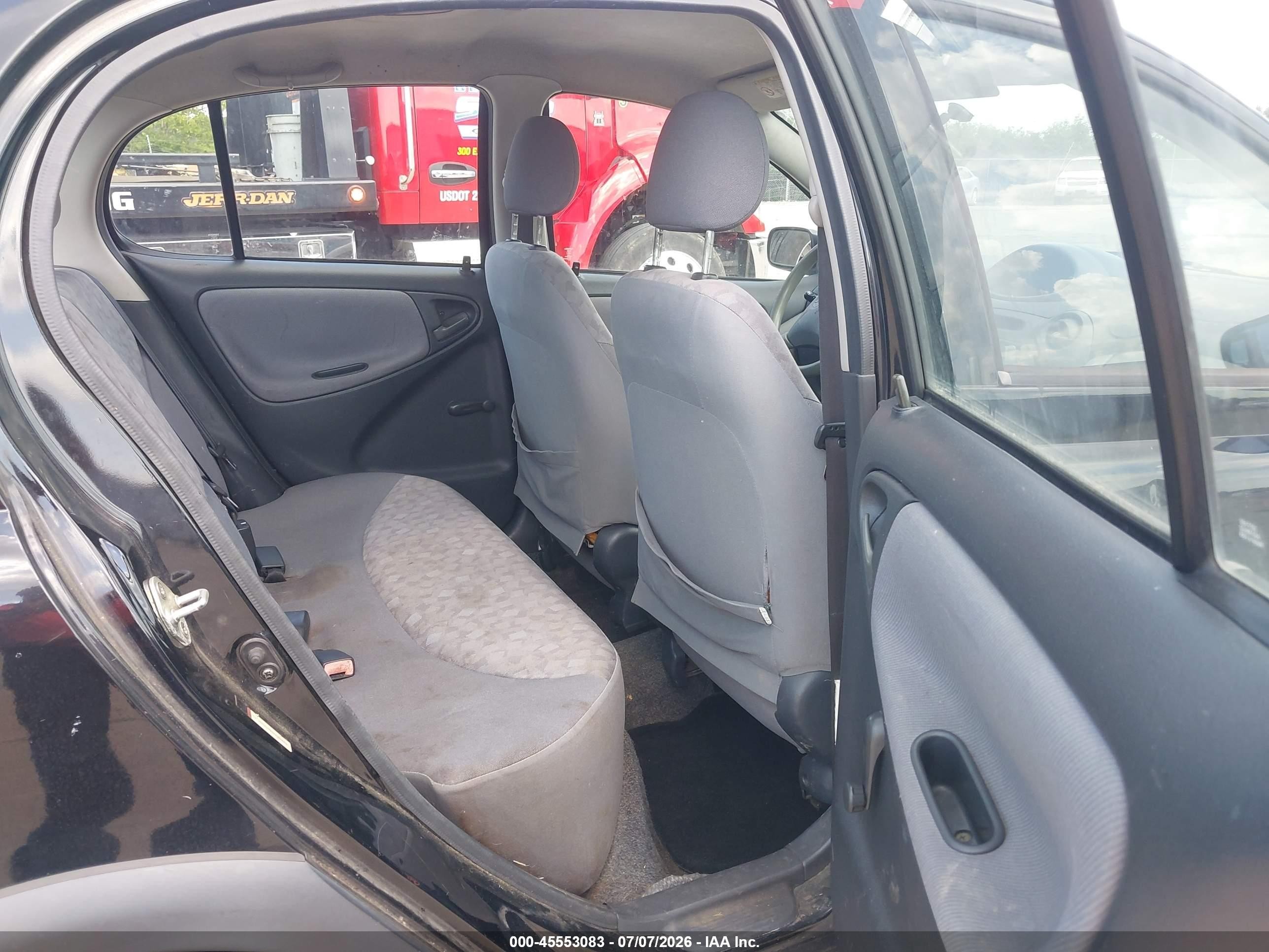 2001 Toyota Echo   Black vin: JTDBT123X10162684
