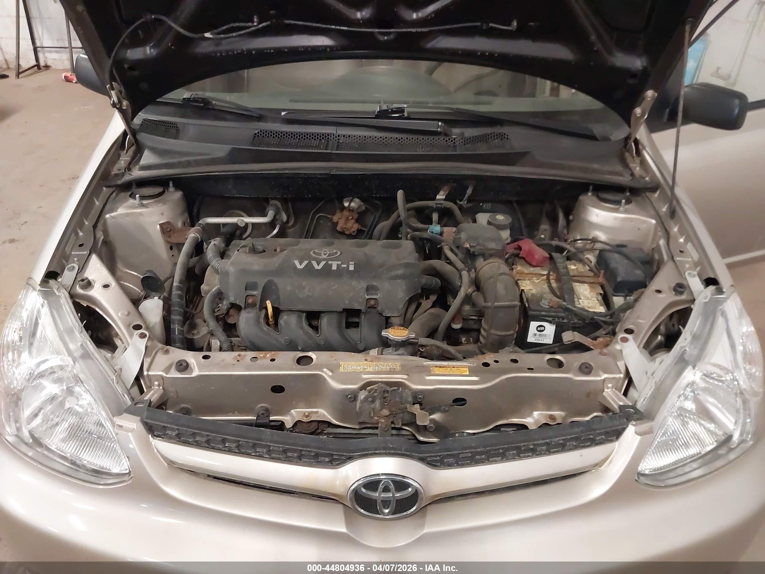 2004 Toyota Echo Champagne vin: JTDBT123X40321370