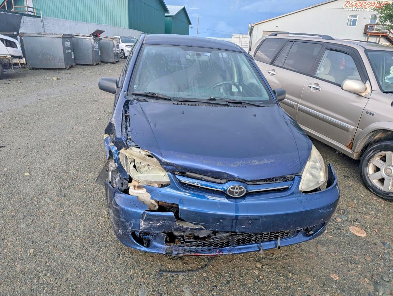 2005 Toyota Echo Base Blue vin: JTDBT123X50384230