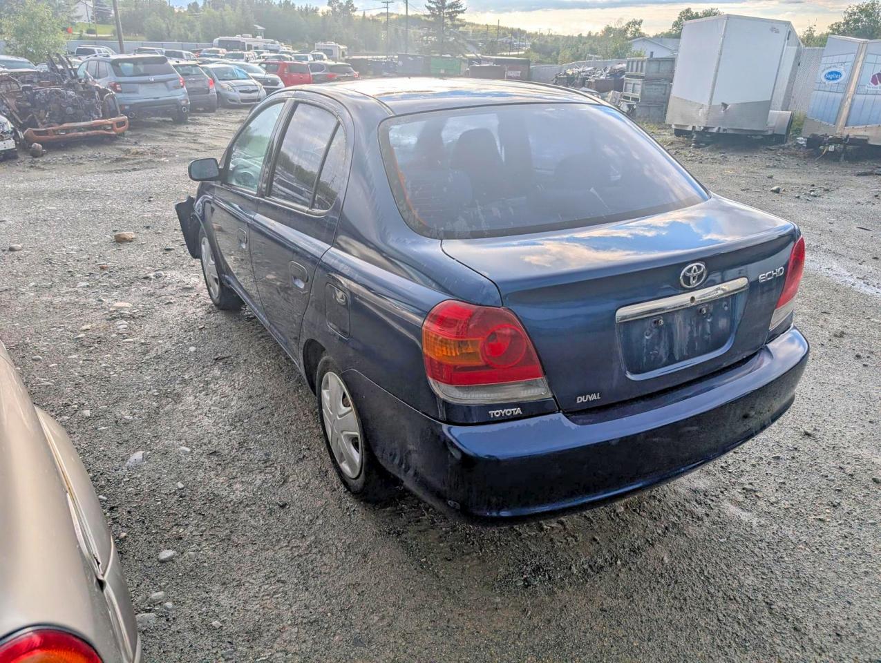 2005 Toyota Echo Base Blue vin: JTDBT123X50384230