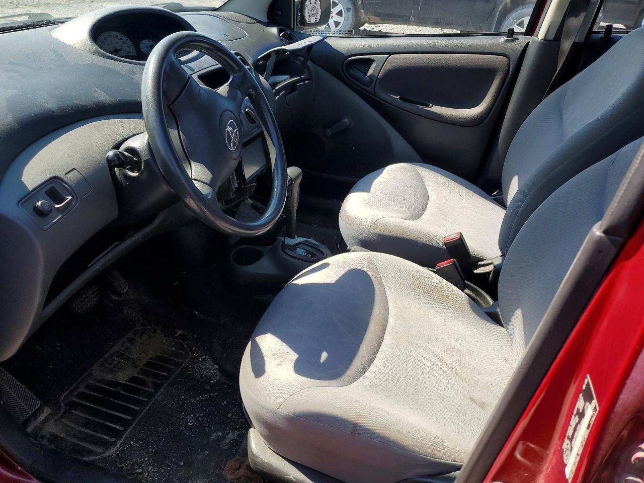 2005 Toyota Echo Base Red vin: JTDBT123X50387466