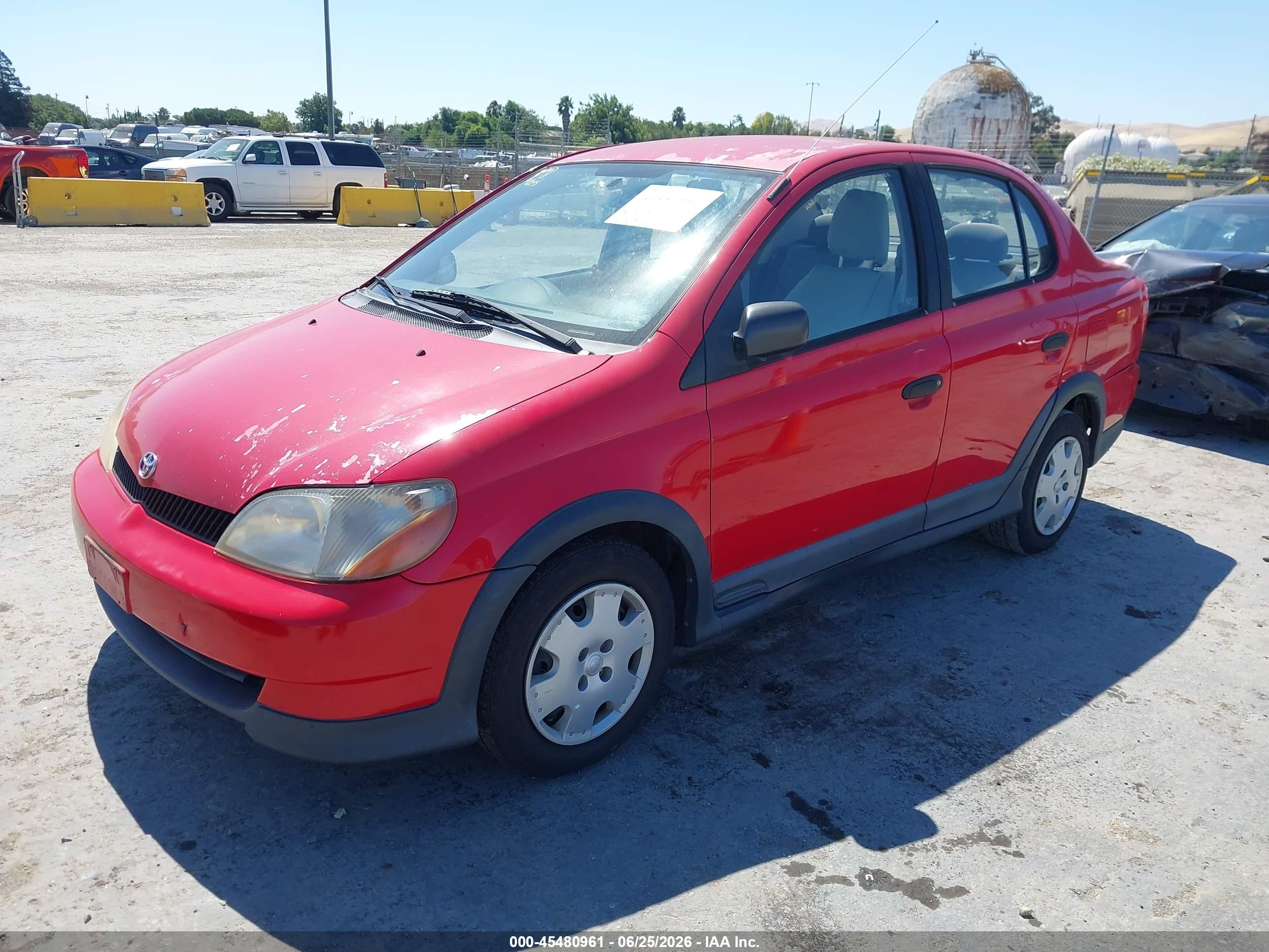 2001 Toyota Echo   Red vin: JTDBT183910163249