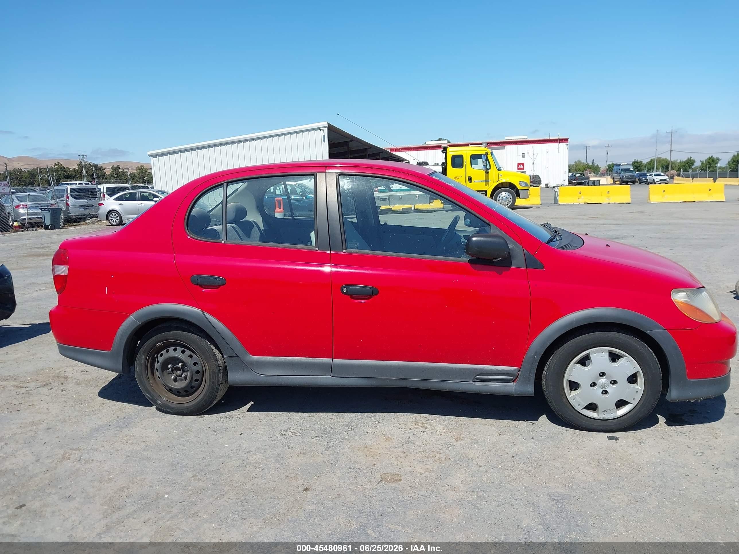 2001 Toyota Echo   Red vin: JTDBT183910163249