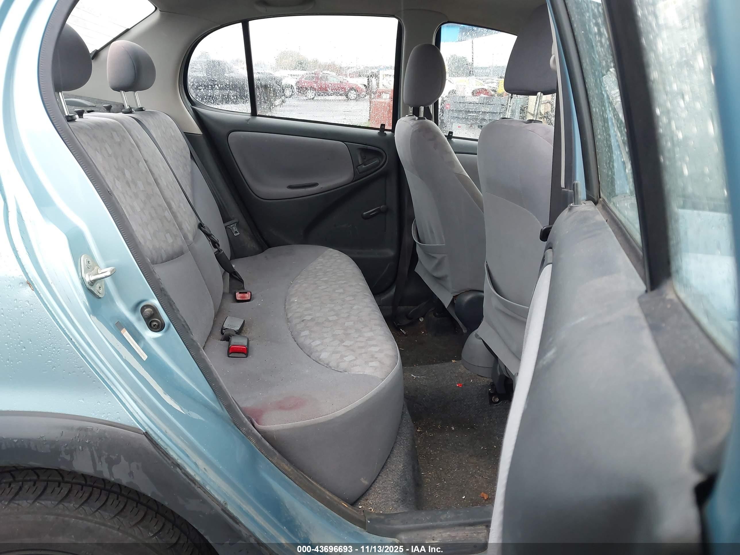 2002 Toyota Echo   Turquoise vin: JTDBT183920218428