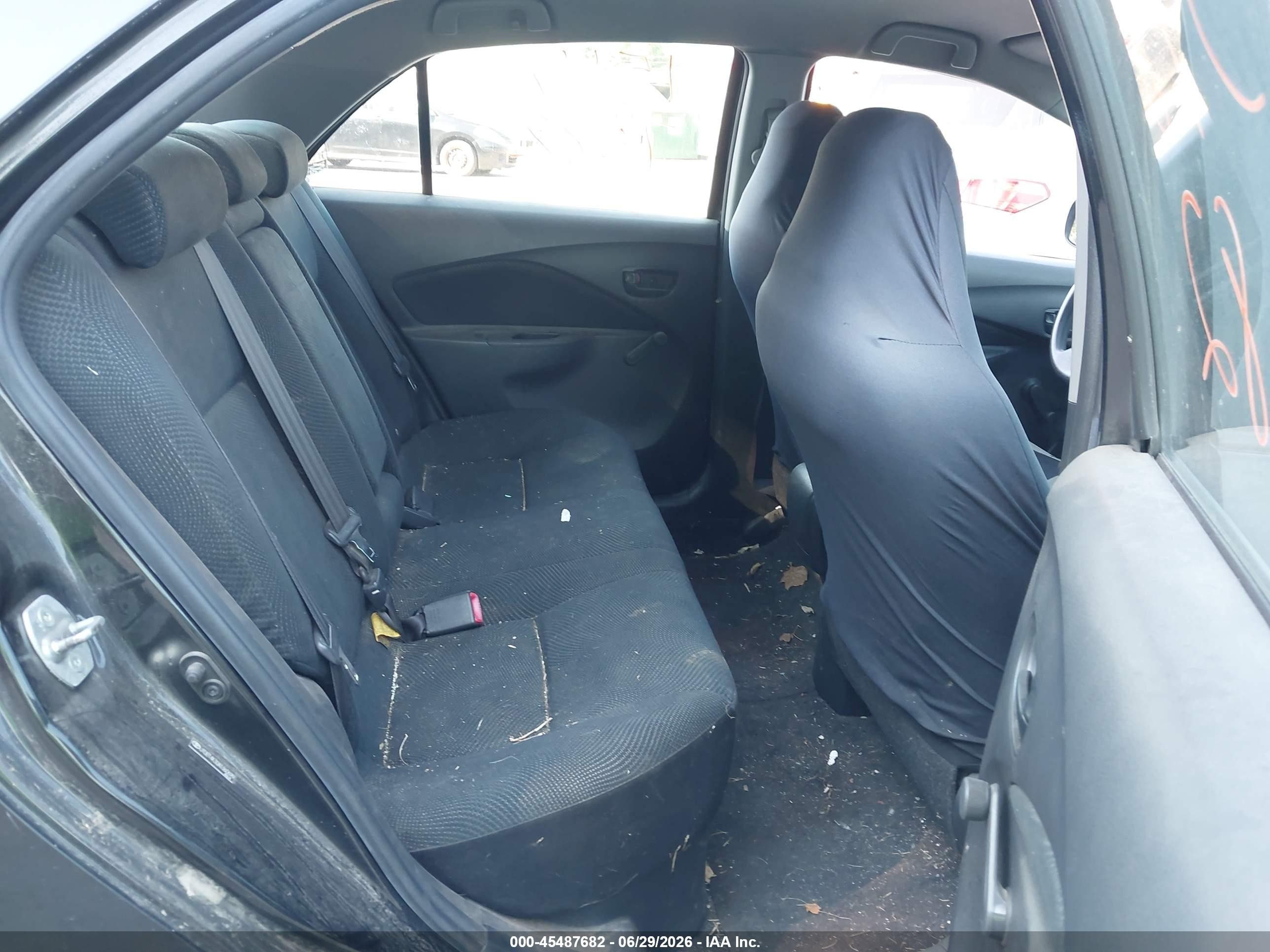 2010 Toyota Yaris   Black vin: JTDBT4K30A1360699