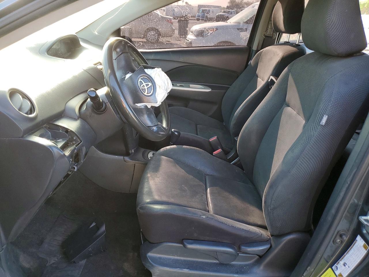 2010 Toyota Yaris Base Серый vin: JTDBT4K30A4063768
