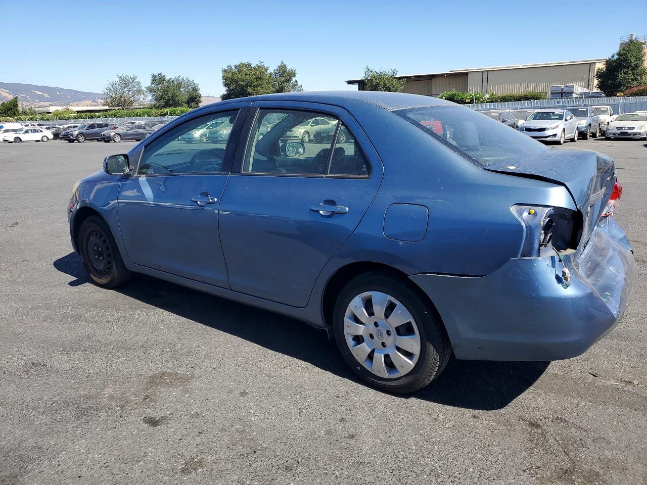 2012 Toyota Yaris Fleet Blue vin: JTDBT4K30CL023747