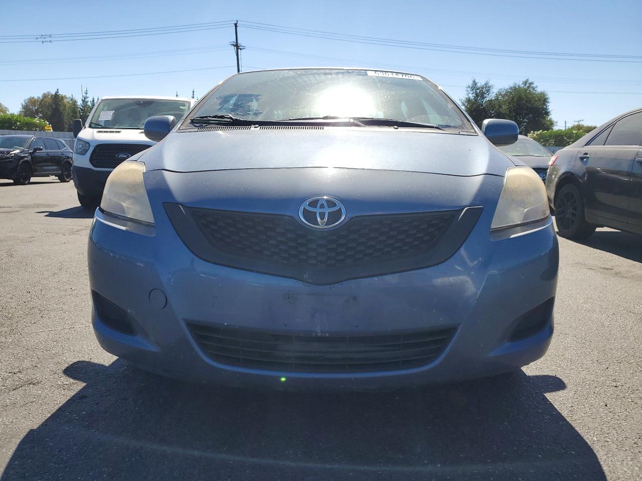 2012 Toyota Yaris Fleet Blue vin: JTDBT4K30CL023747