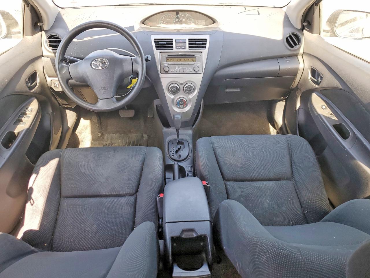 2012 Toyota Yaris Fleet Blue vin: JTDBT4K30CL023747