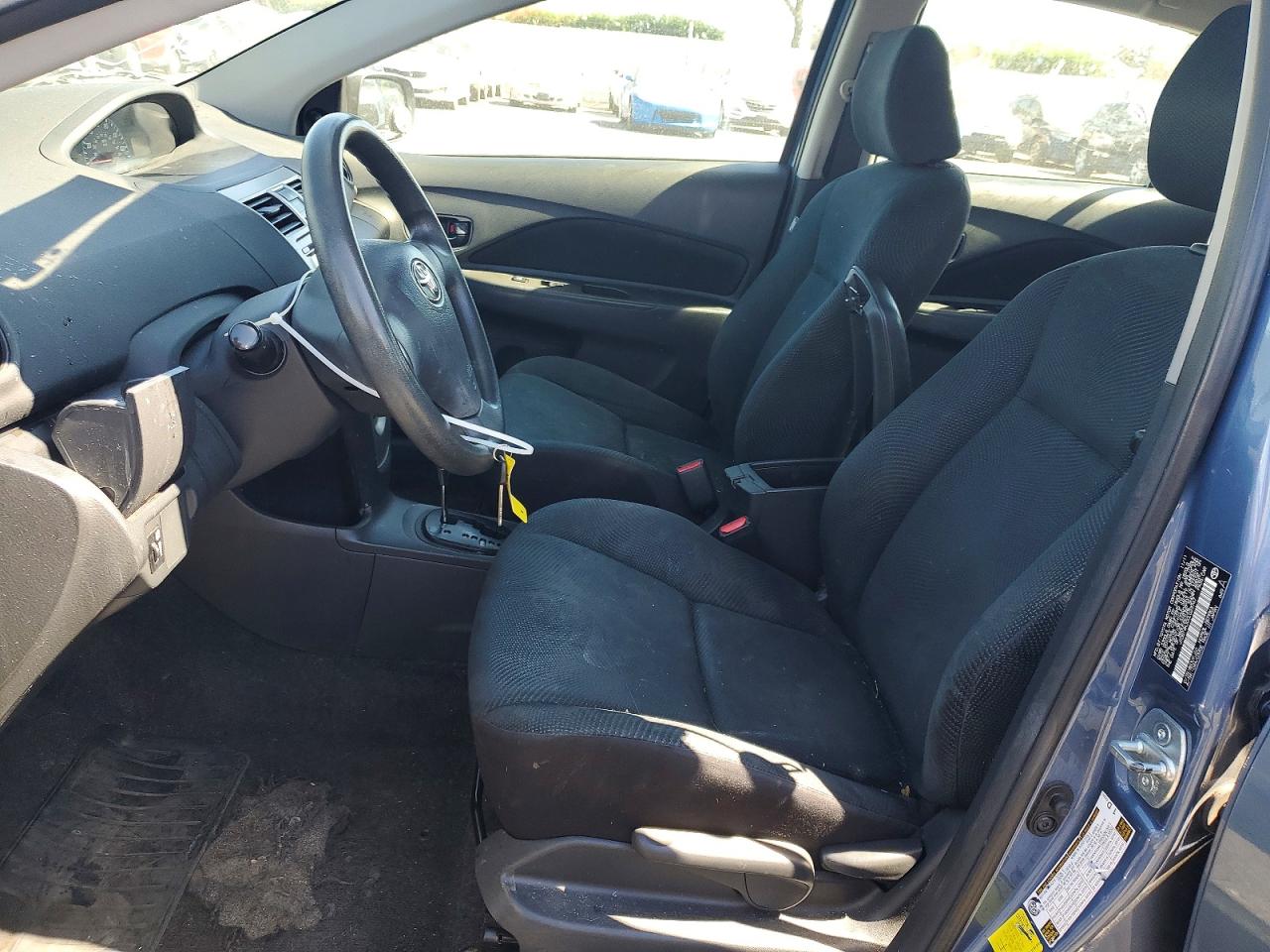 2012 Toyota Yaris Fleet Blue vin: JTDBT4K30CL023747
