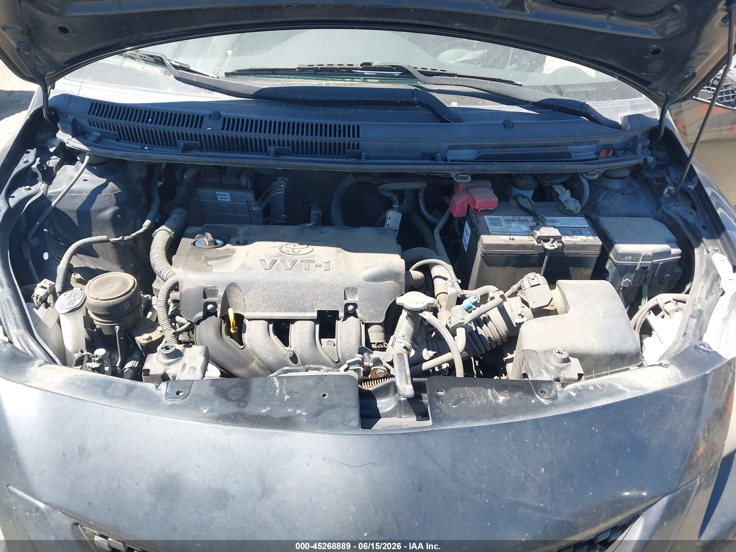 2012 Toyota Yaris   Черный vin: JTDBT4K30CL025143